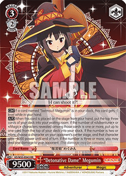 “Detonation Dame” Megumin (V.1 - Double Rare)