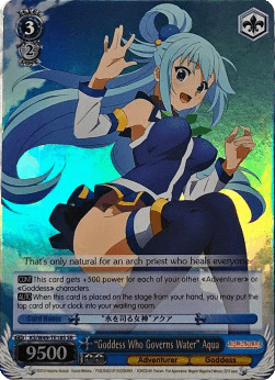 "Goddess Who Governs Water" Aqua (V.2 - Super Rare)