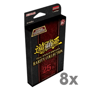 25th Anniversary Rarity Collection: Special 3-Pack Tuckbox Case (8x Tuckbox)