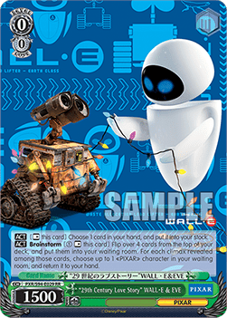 "29th Century Love Story" WALL・E & EVE (V.1 - Double Rare)