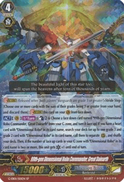 99th-gen Dimensional Robo Commander, Great Daiearth [G Format] (V.1 - Special Parallel)