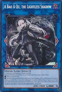 A Bao A Qu, the Lightless Shadow (V.1 - Secret Rare)