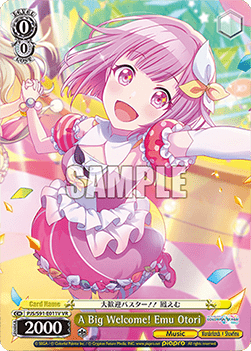 A Big Welcome! Emu Otori (V.3 - Feature Rare)