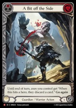 A Bit off the Side (Extended Art Cold Foil)