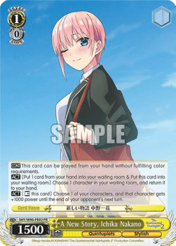 A New Story, Ichika Nakano (V.1 - Promo)