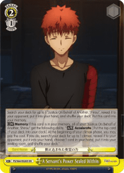 A Servant's Power Sealed Within (V.2 - Super Rare)
