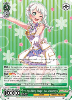 "A Sparkling Stage" Eve Wakamiya (V.3 - Super Rare)