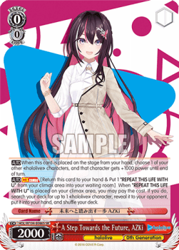 A Step Towards the Future, AZKi (V.2 - Super Rare)