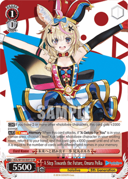 A Step Towards the Future, Omaru Polka (V.2 - Super Rare)