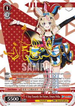 A Step Towards the Future, Omaru Polka (V.3 - Special Rare)