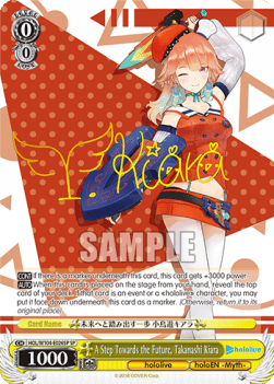 A Step Towards the Future, Takanashi Kiara (V.3 - Special Rare)