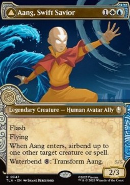 Aang, Swift Savior // Aang and La, Ocean's Fury (V.2)