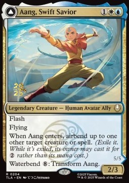 Aang, Swift Savior // Aang and La, Ocean's Fury