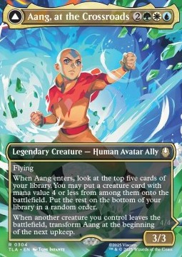 Aang, at the Crossroads // Aang, Destined Savior (V.1)