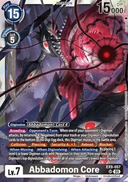Abbadomon Core (EX9-057) (V.1)