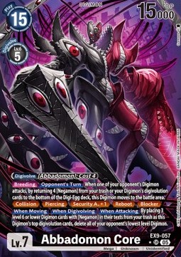Abbadomon Core (EX9-057) (V.2)