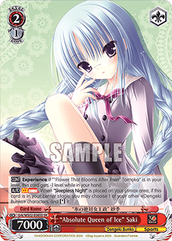 "Absolute Queen of Ice" Saki (V.2 - Super Rare)