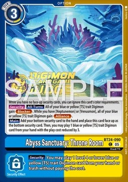 Abyss Sanctuary: Throne Room (BT24-090)