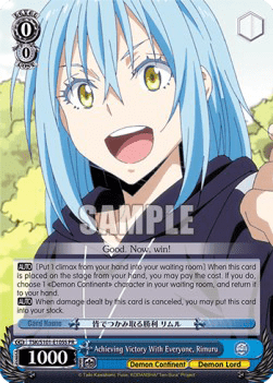 Achieving Victory With Everyone, Rimuru (V.2 - Promo)