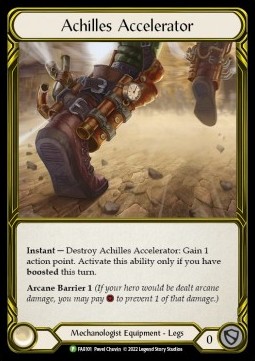 Achilles Accelerator (Cold Foil Golden)