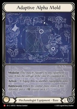 Adaptive Alpha Mold (Extended Art Cold Foil)