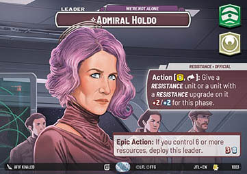 Admiral Holdo, We're Not Alone (V.2)