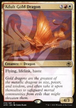 Adult Gold Dragon (V.3)