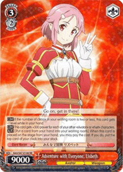 Adventure with Everyone, Lisbeth (V.1 - Double Rare)