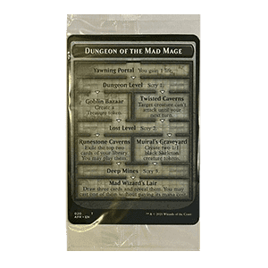 Adventures in the Forgotten Realms Oversized Dungeon Cards Booster