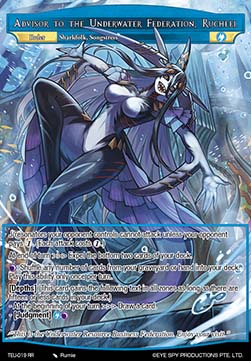 Advisor to the Underwater Federation, Rucheel // Rucheel, Songstress of the Forgotten Town