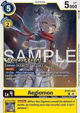 Aegiomon (BT25-033)
