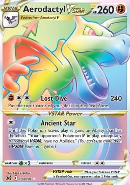 Aerodactyl VSTAR  (LOR 199)