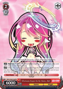 Affectionate Respect for Her Master, Jibril