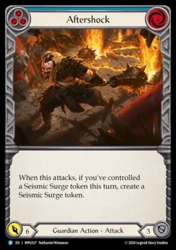 Aftershock (Blue) (Regular)