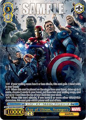 Age of Ultron, Avengers (V.2 - Parallel Foil)