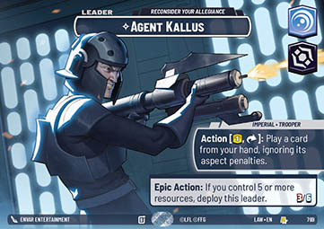 Agent Kallus, Reconsider Your Allegiance (V.2)