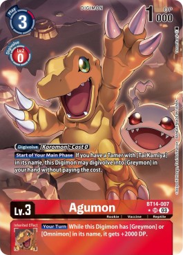 Agumon (BT14-007) (V.2)