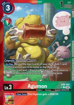 Agumon (EX8-007) (V.2)