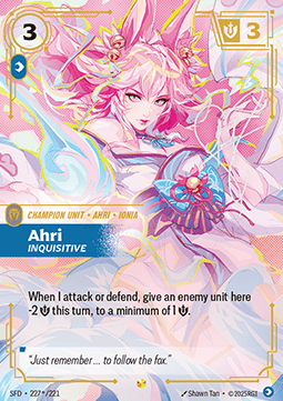 Ahri, Inquisitive (V.2 - Signed Showcase)
