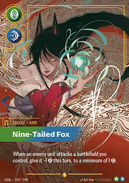 Ahri, Nine-Tailed Fox (V.3 - Signed Showcase)