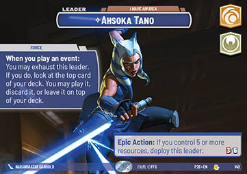 Ahsoka Tano, I Have an Idea