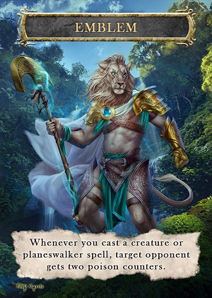 Ajani, Sleeper Agent Emblem