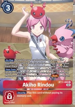 Akiho Rindou (BT11-089) (V.2)