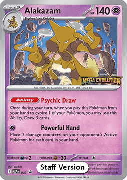 Alakazam  (MEP 003)