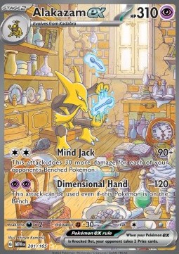 Alakazam ex  (MEW 201)