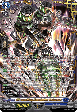 All-crushing Revolution Colossus [D-Format] (V.2 - Double Frame Rare)