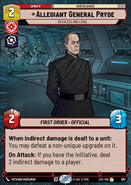 Allegiant General Pryde, Ruthless and Loyal (V.2)