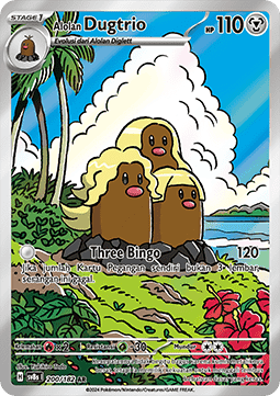 Alolan Dugtrio  (SV8s 200)