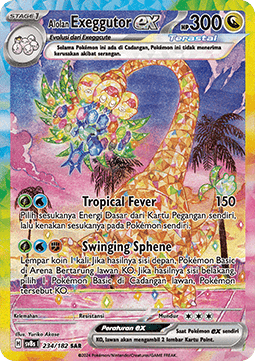 Alolan Exeggutor ex  (SV8s 234)