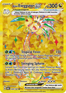 Alolan Exeggutor ex  (SV8s 240)